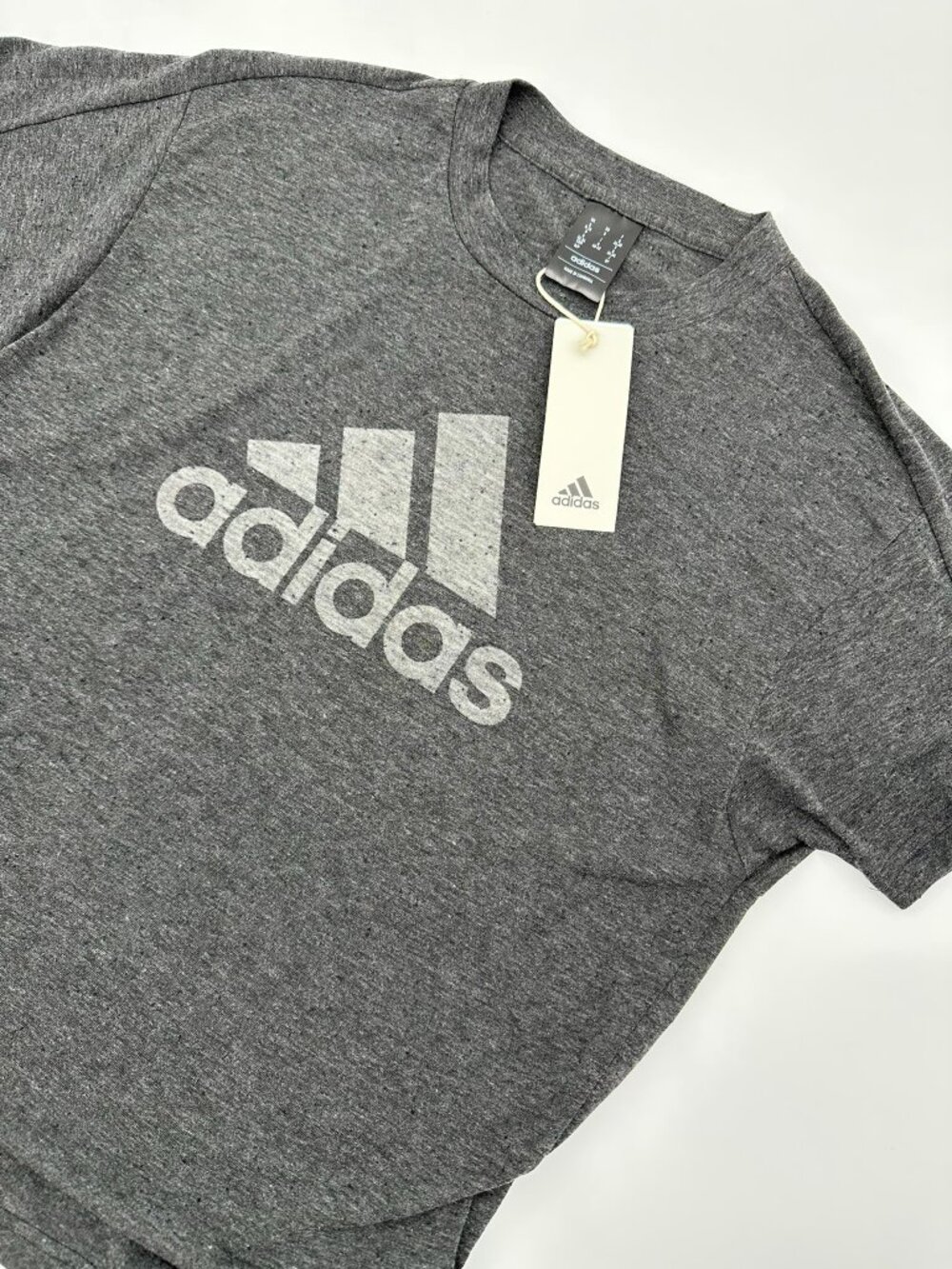 adidas Women's Future Icons Winners 3.0 Short T-Shirt, Size Small, Black Melange